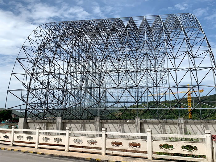 崇文山寨矿储煤棚网架